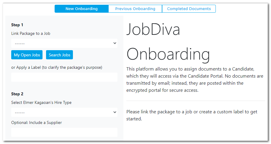 JobDiva screenshot & Video
