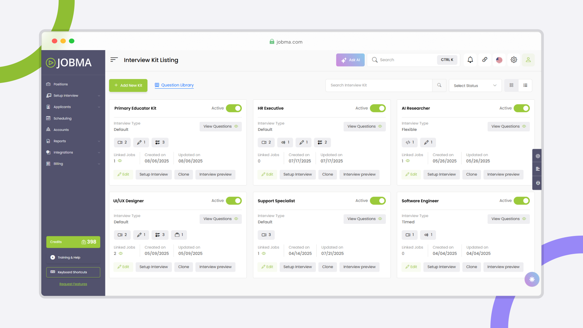 Jobma Screenshot
