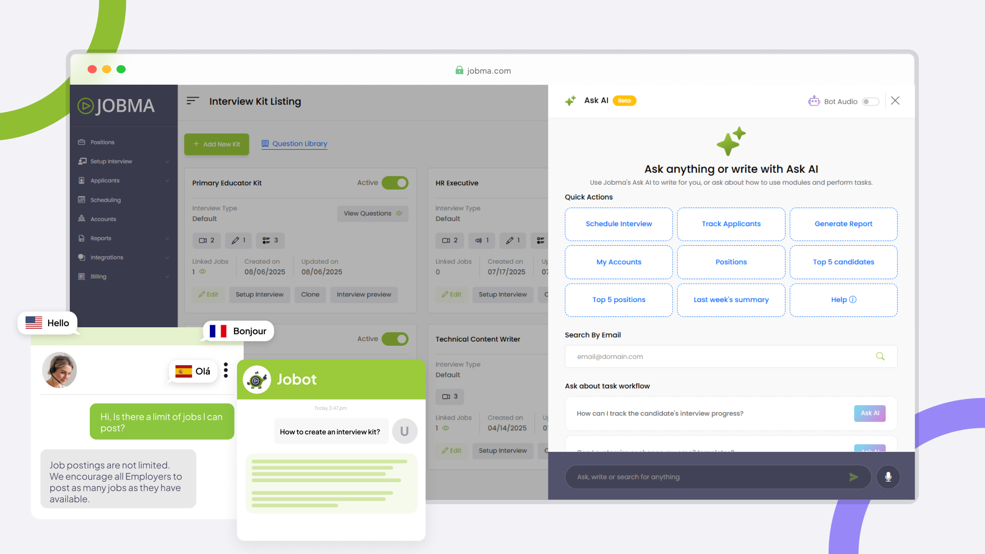 Jobma Screenshot