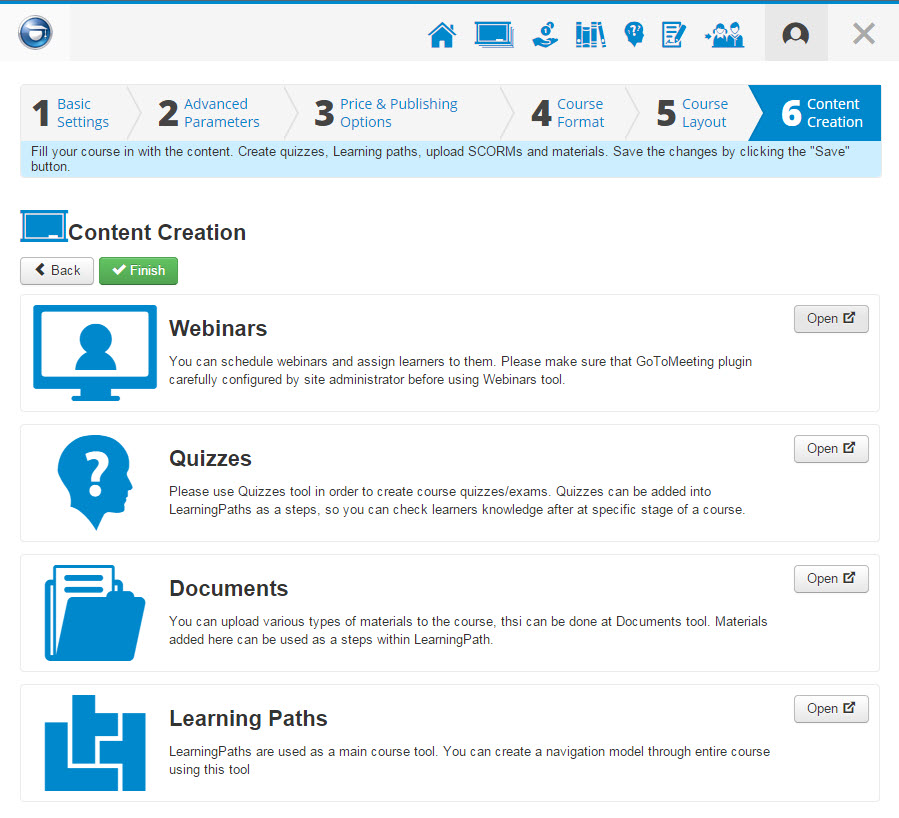JoomlaLMS Screenshot