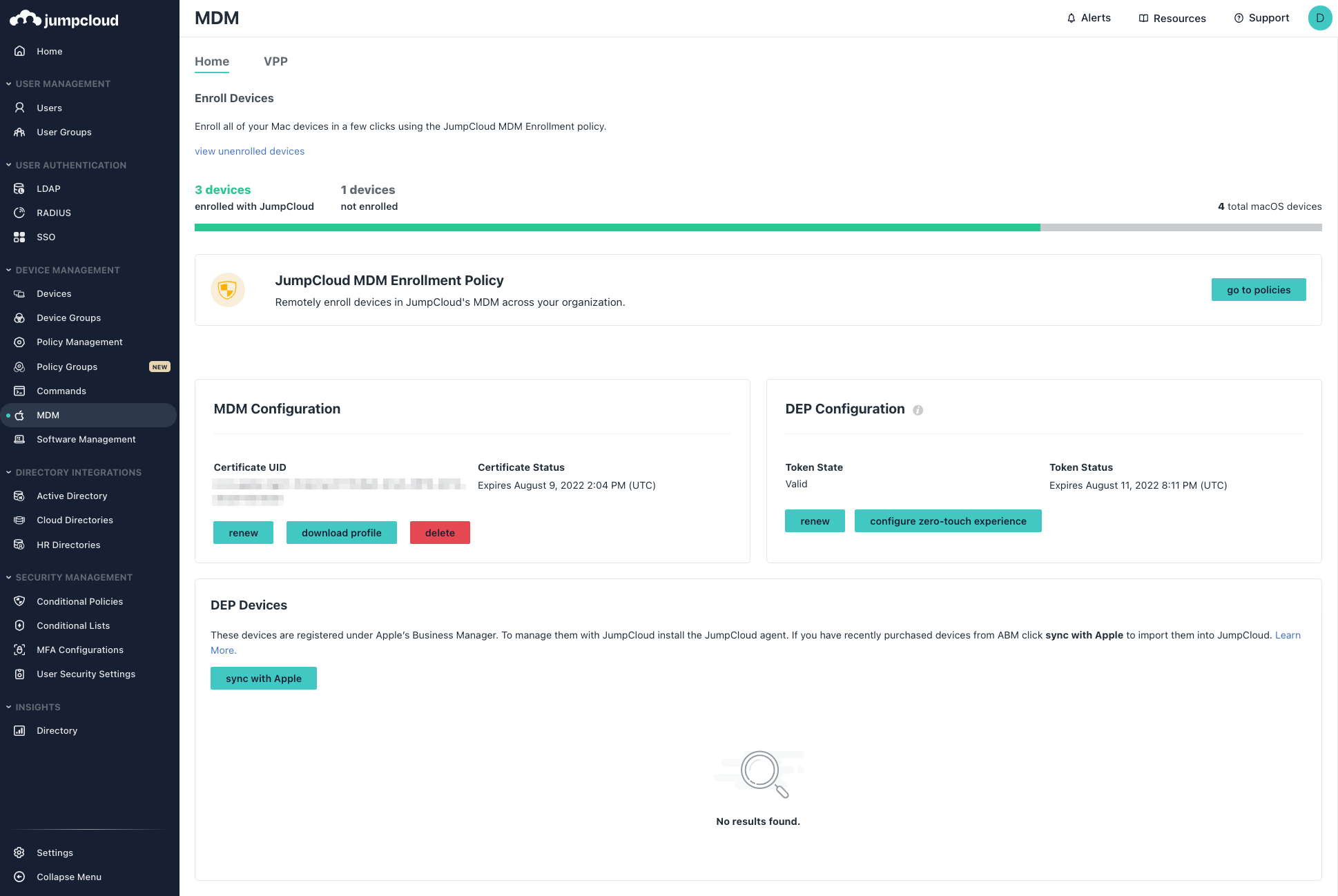 JumpCloud screenshot & Video