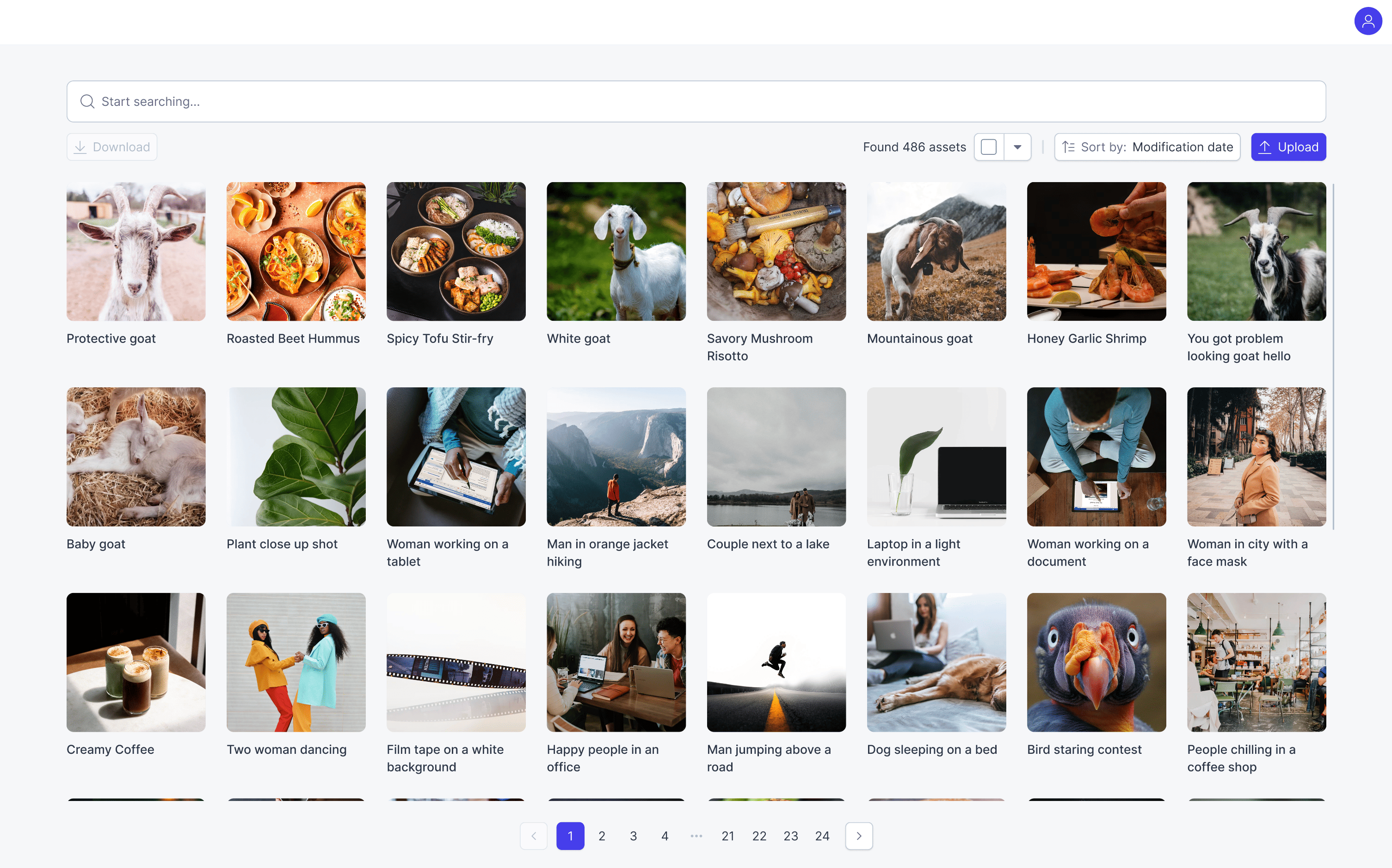 Keepeek Screenshot