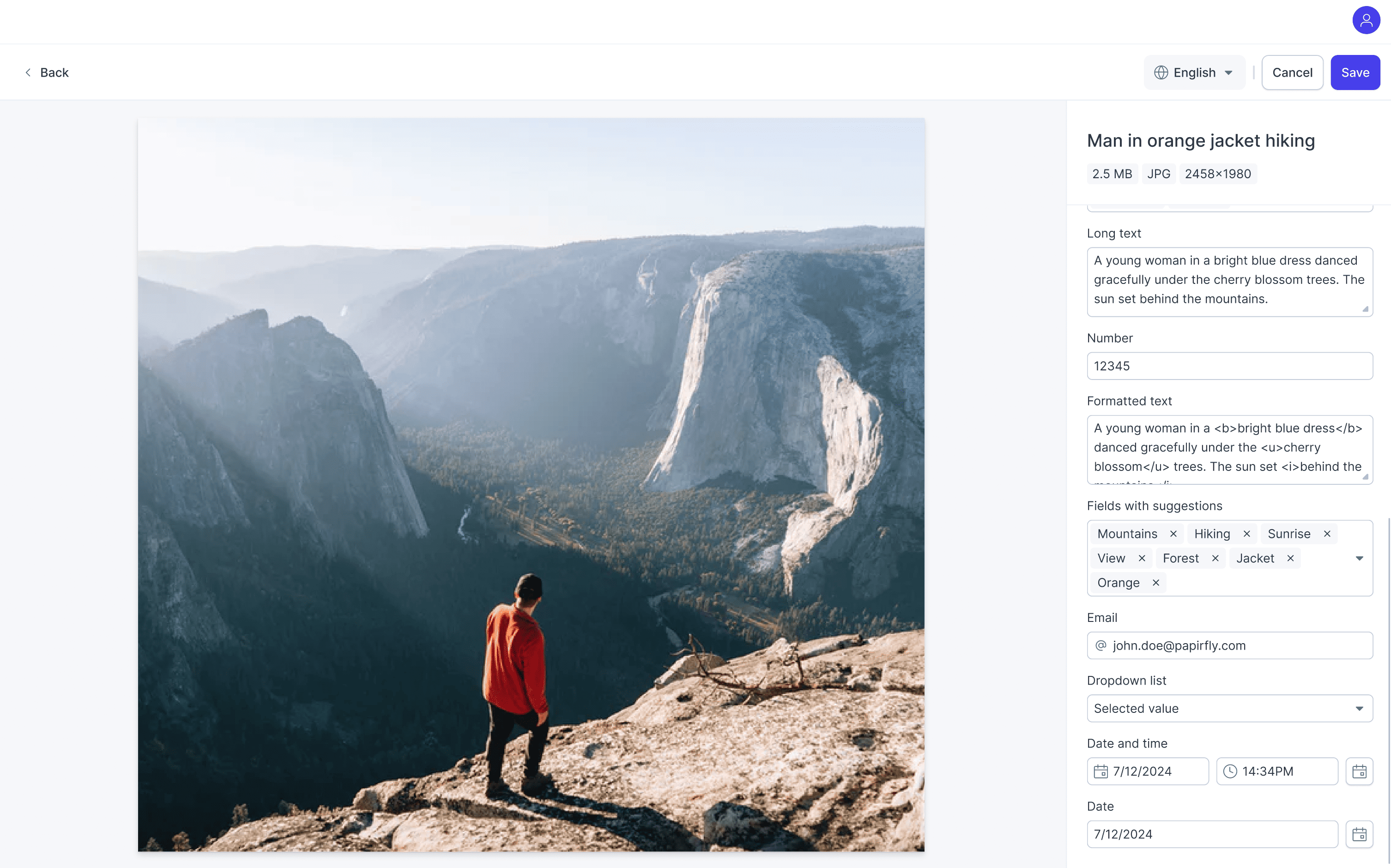 Keepeek Screenshot