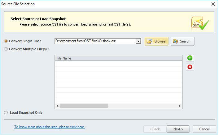 Kernel for OST to PST Converter screenshot & Video