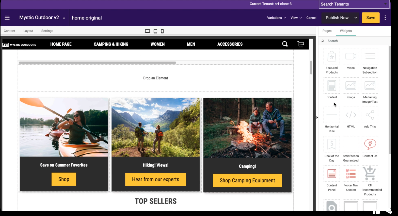 Kibo Commerce Screenshot
