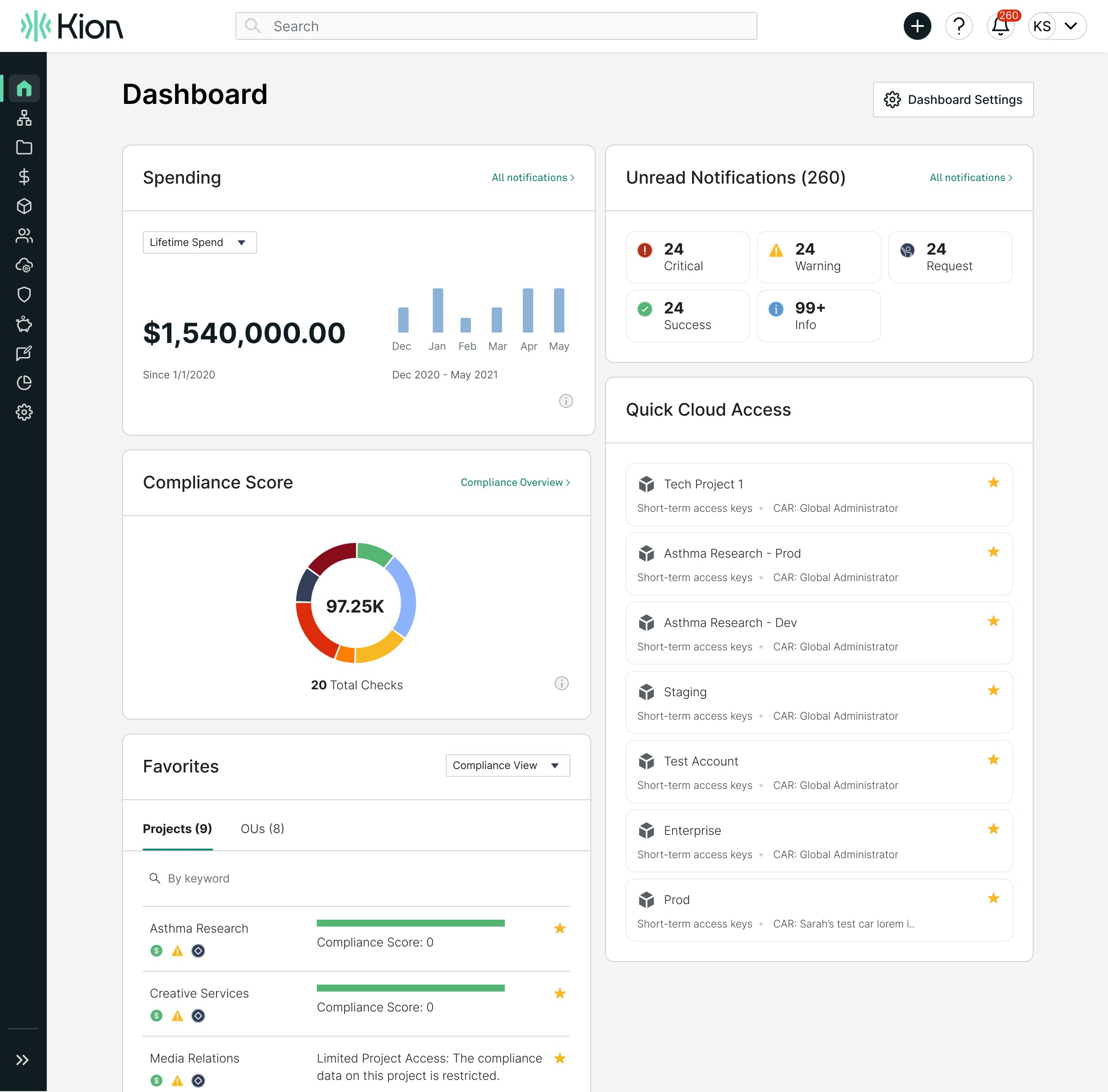 Kion Screenshot