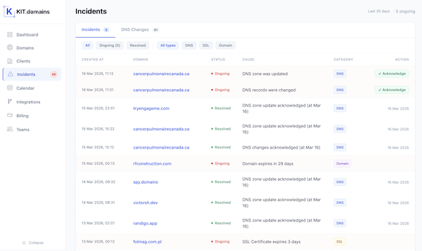 KIT.domains Screenshot