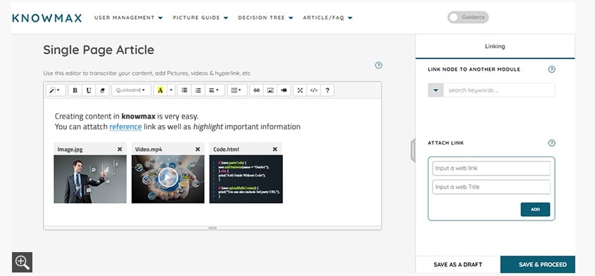 Knowmax Screenshot