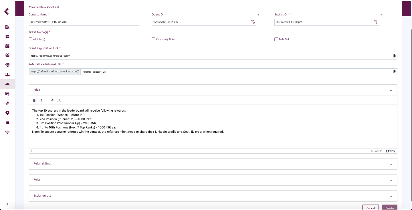 KonfHub Screenshot