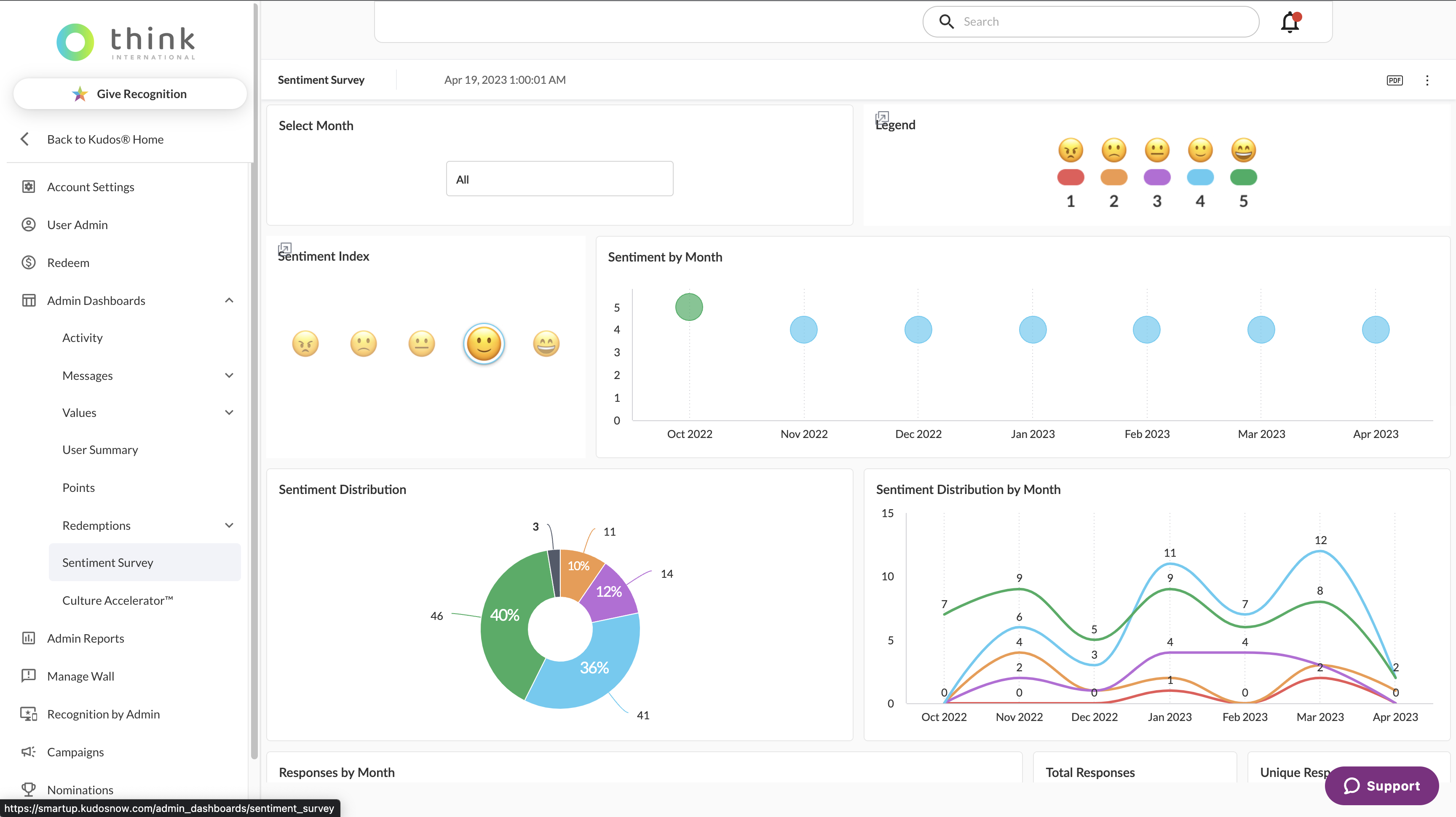 Kudos Screenshot