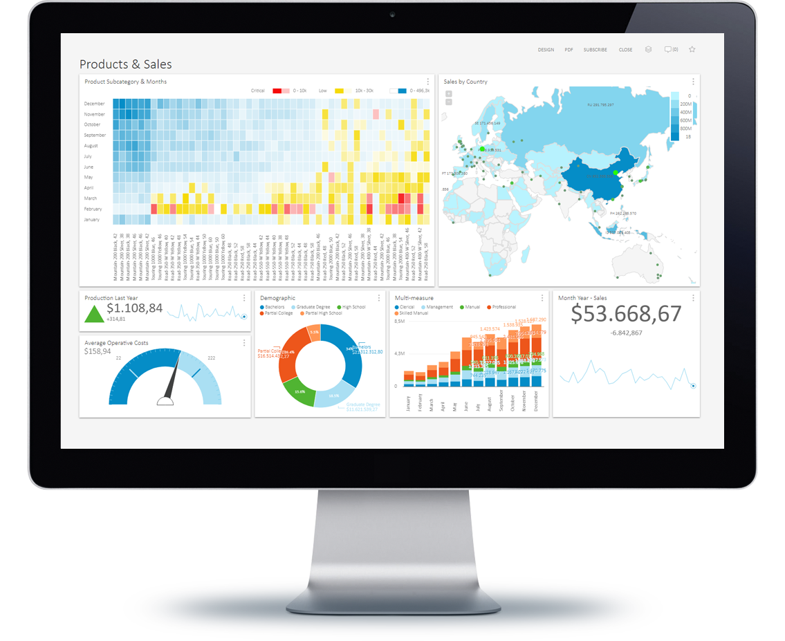 Kyubit Business Intelligence Screenshot