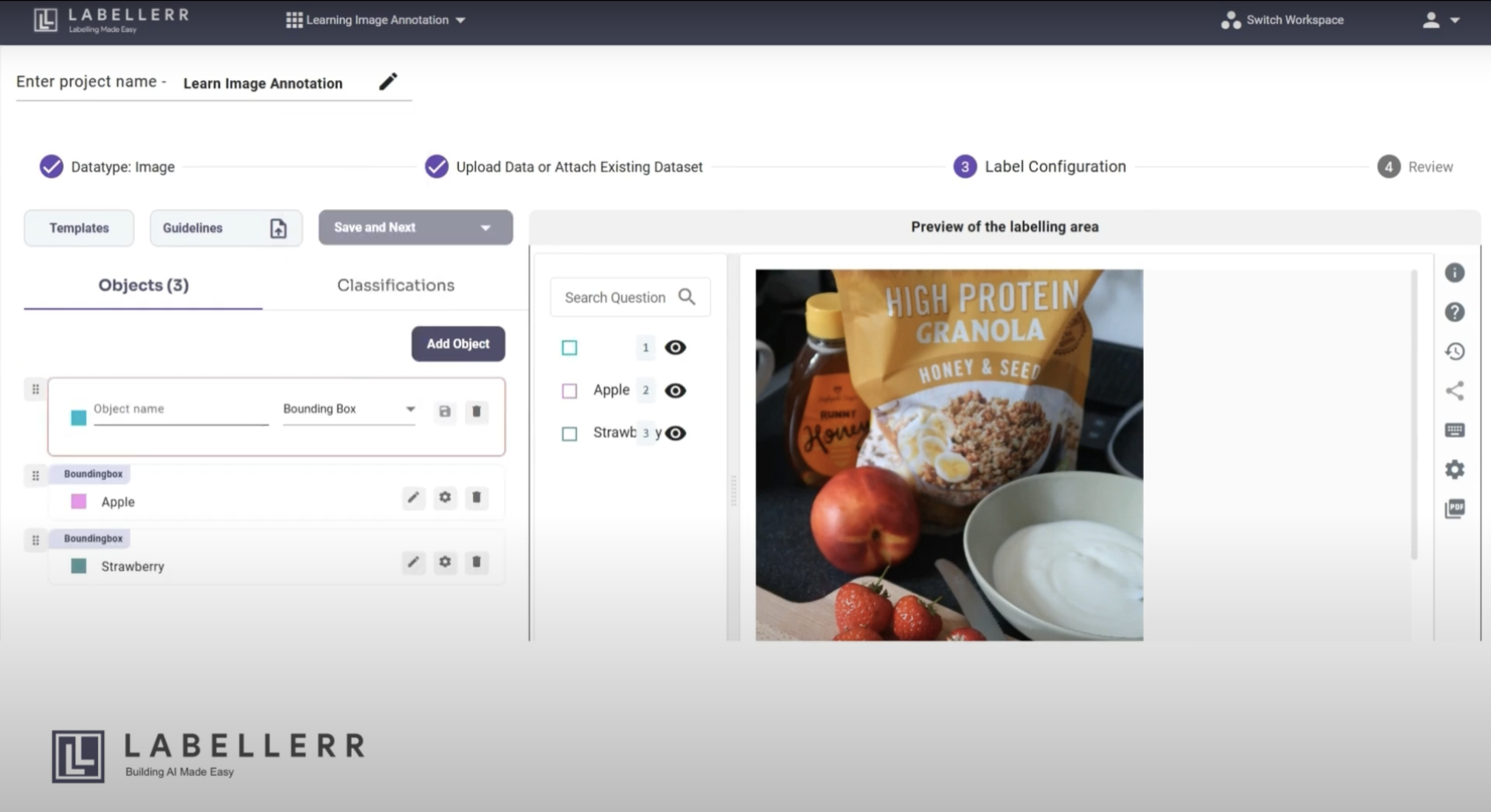 Labellerr screenshot & Video