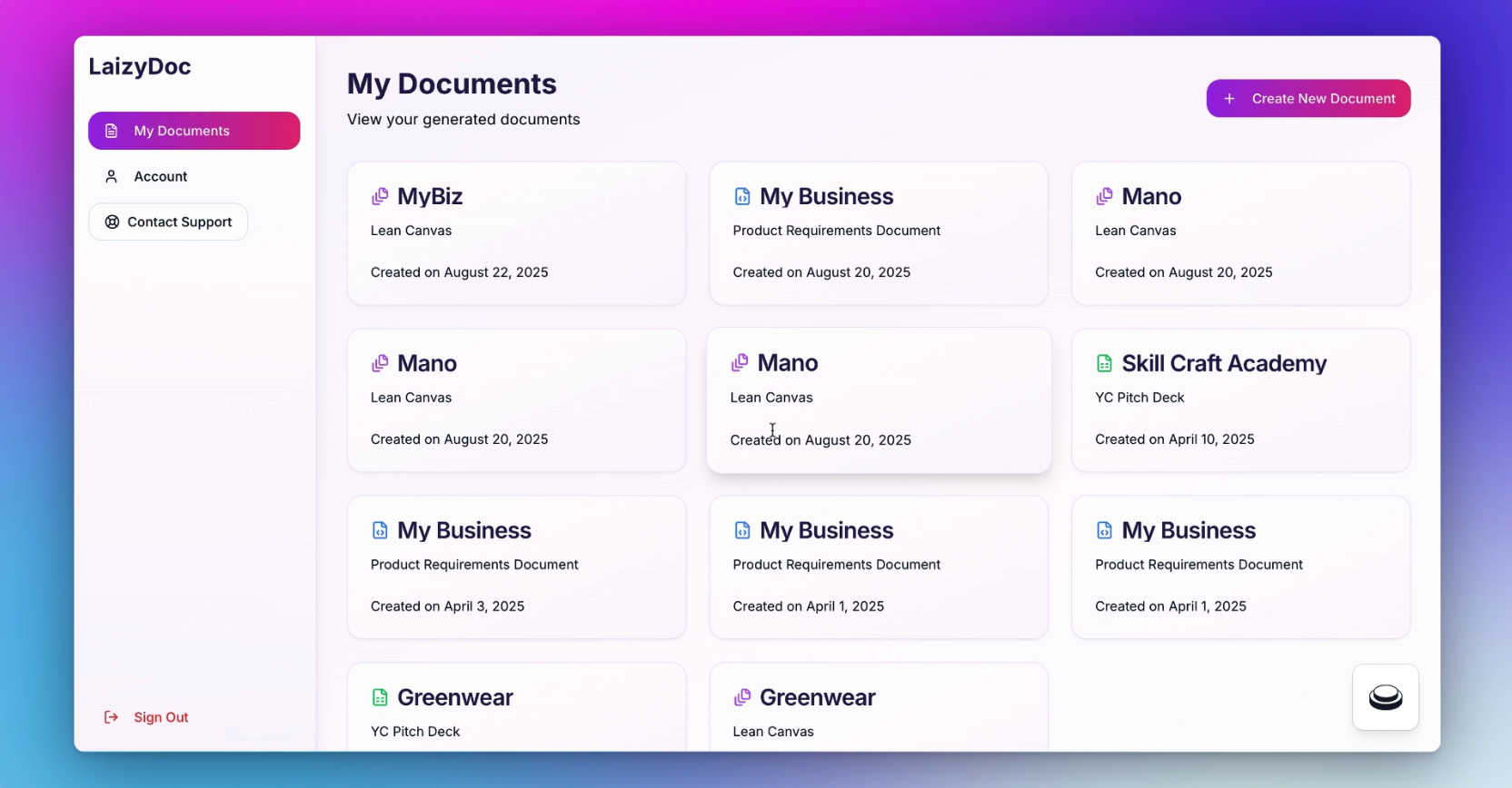 LaizyDoc Screenshot