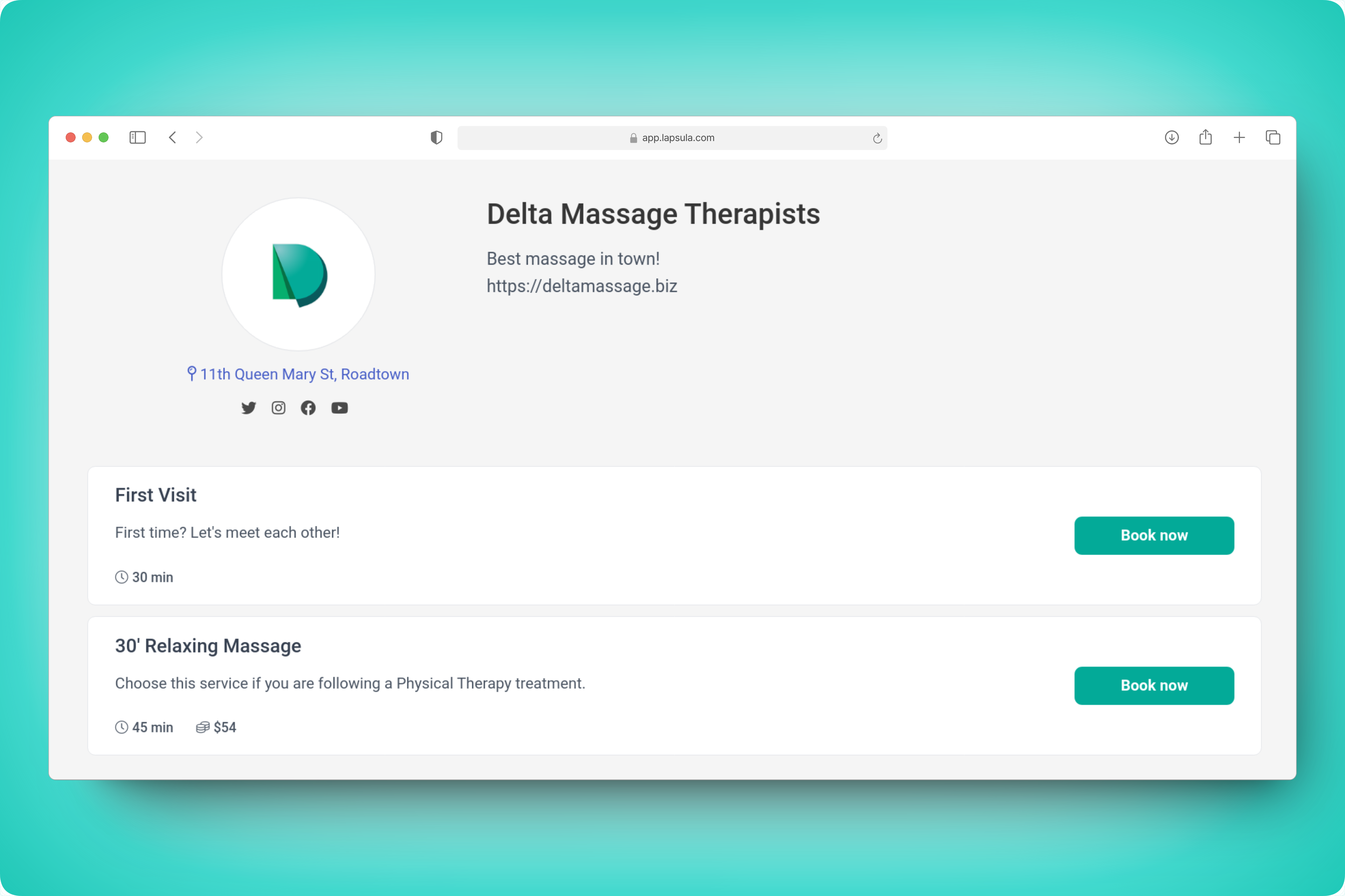 Lapsula Bookings screenshot & Video