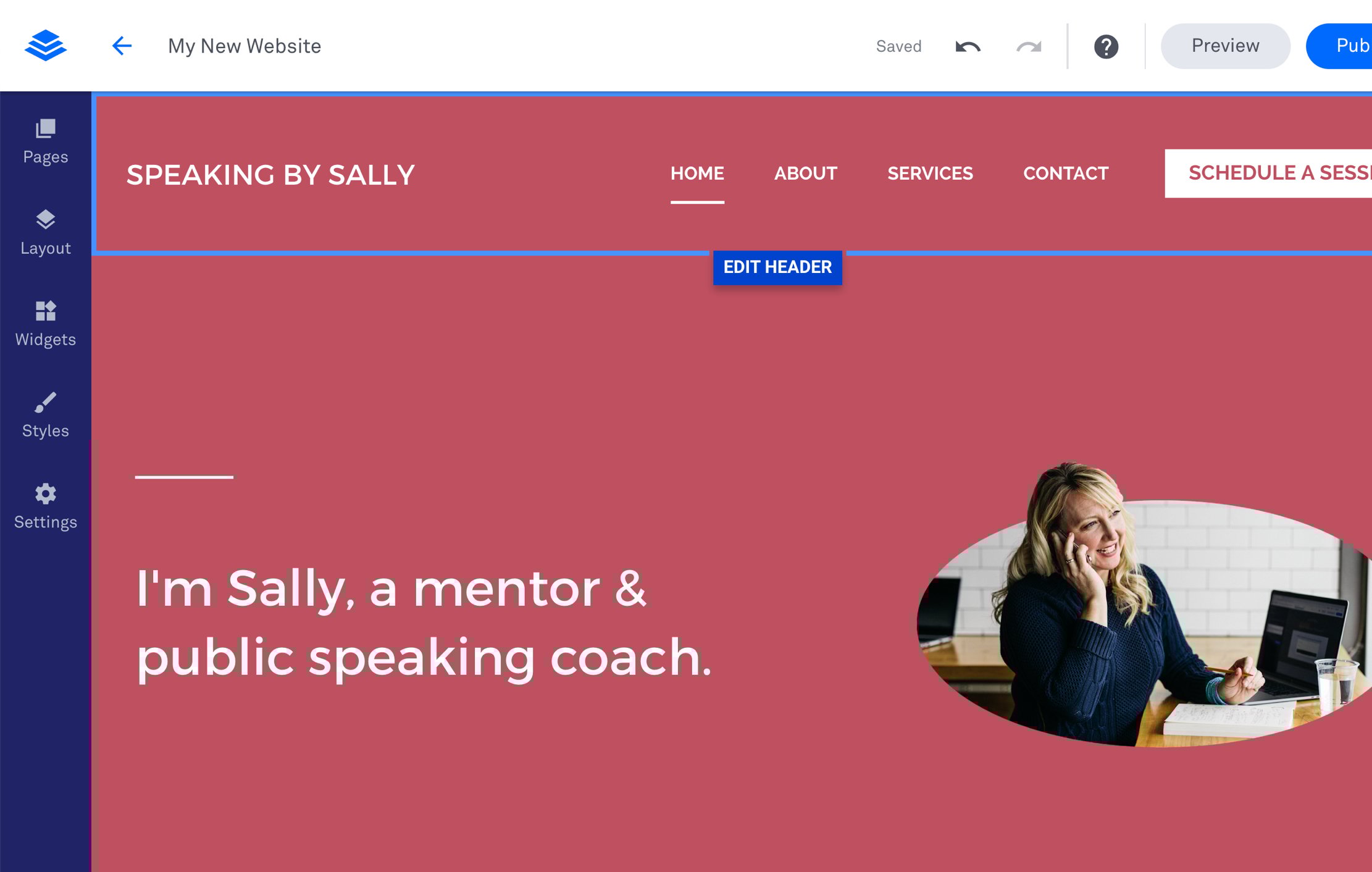 Leadpages screenshot & Video