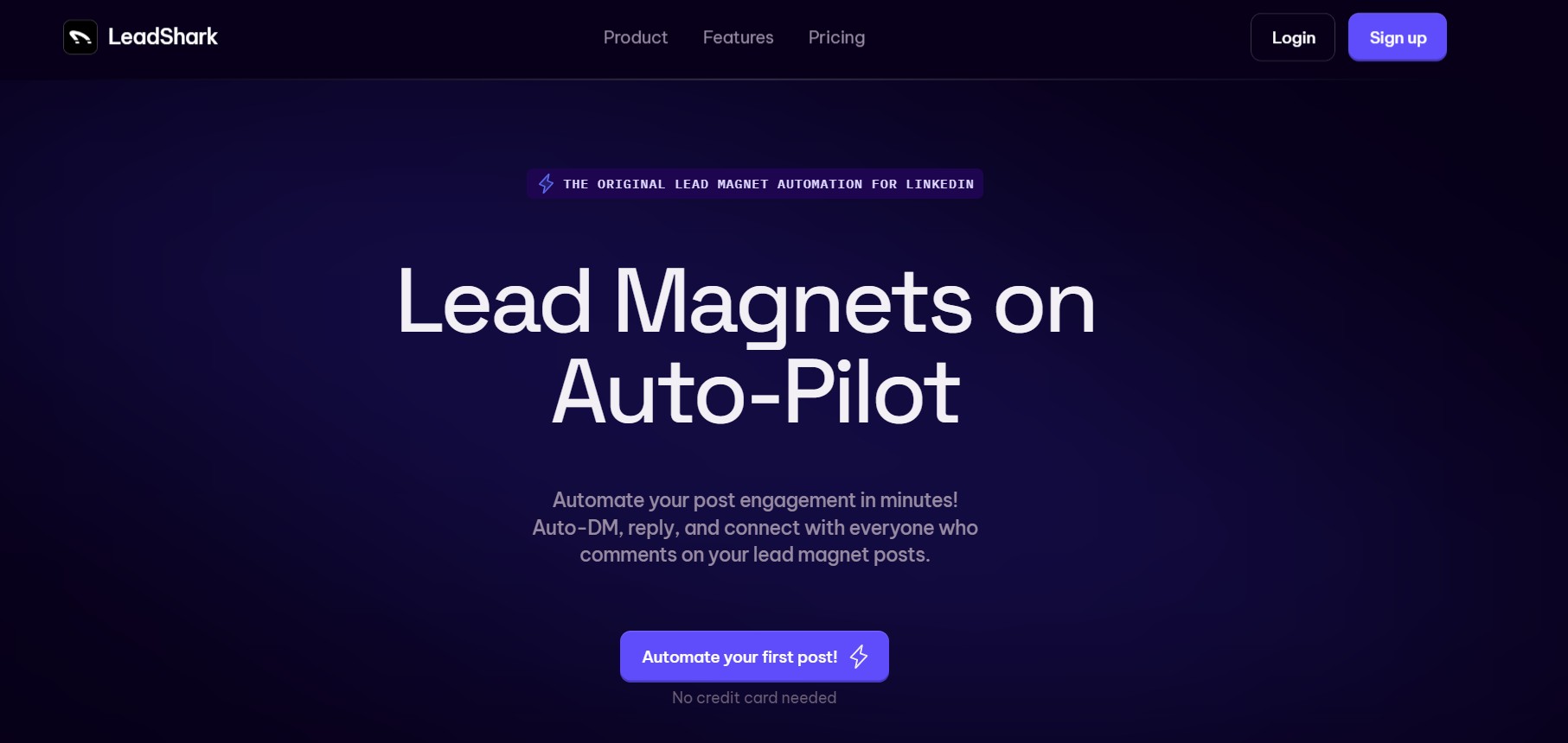 LeadShark Screenshot