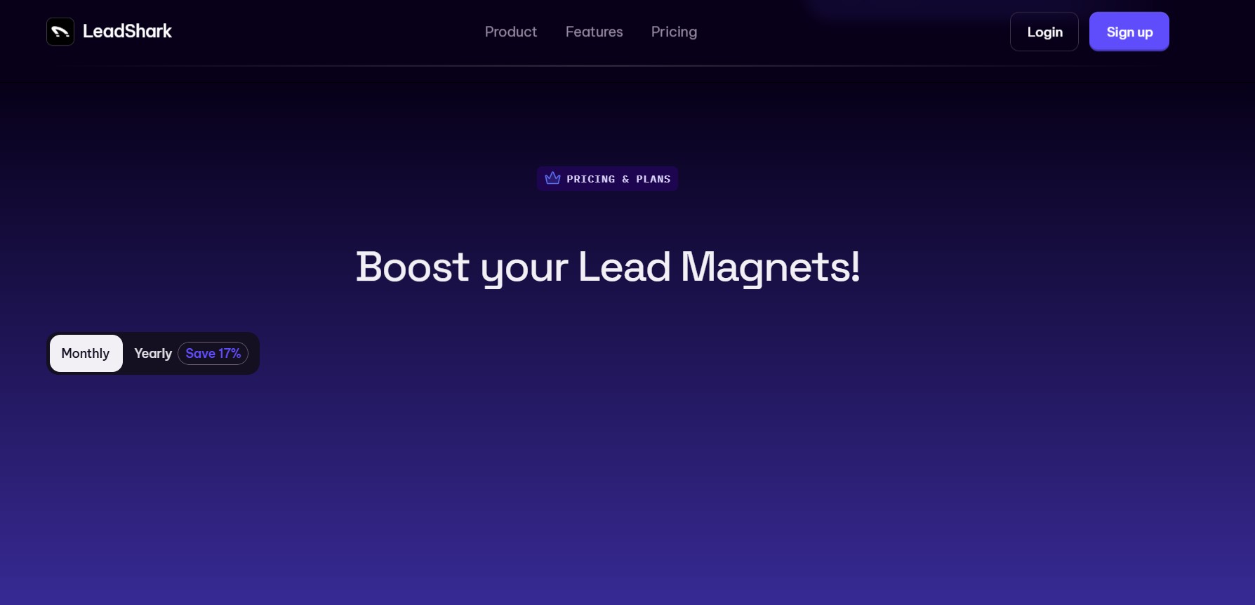 LeadShark Screenshot
