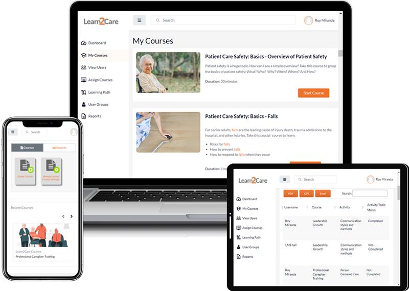 Learn2Care screenshot & Video