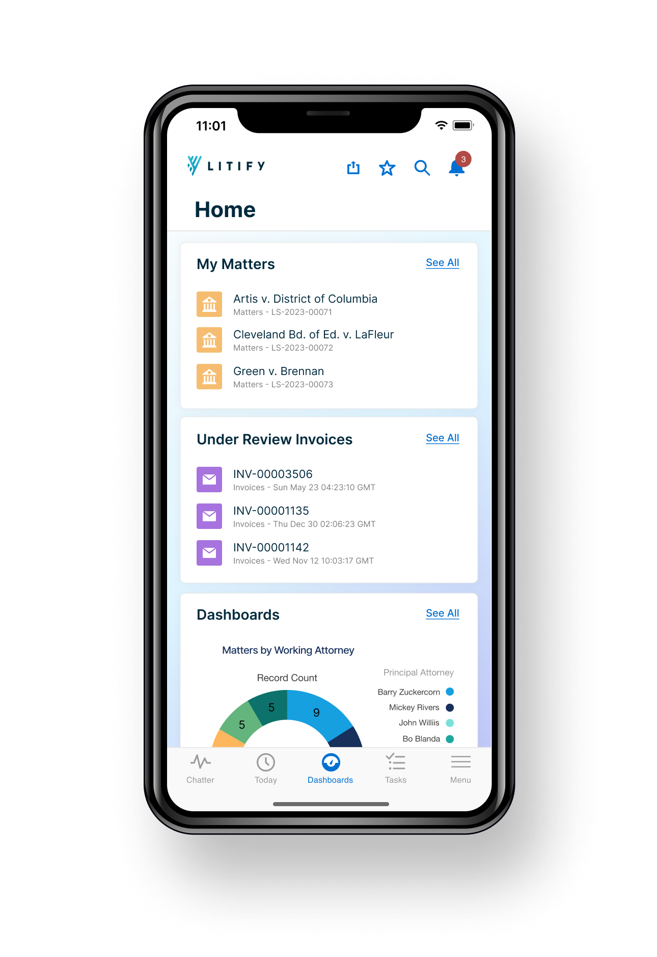 Litify screenshot & Video