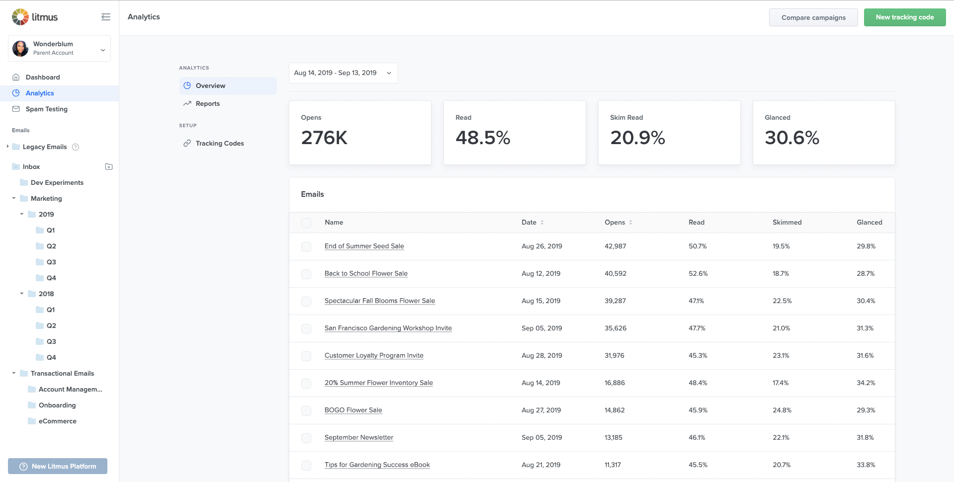 Litmus Screenshot