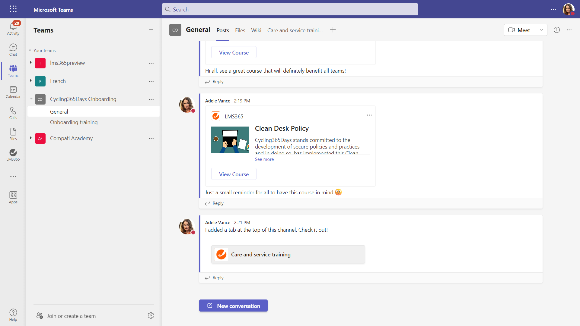 LMS365 screenshot & Video