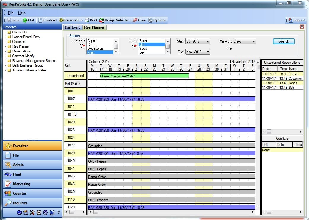 LoanerTrack Screenshot
