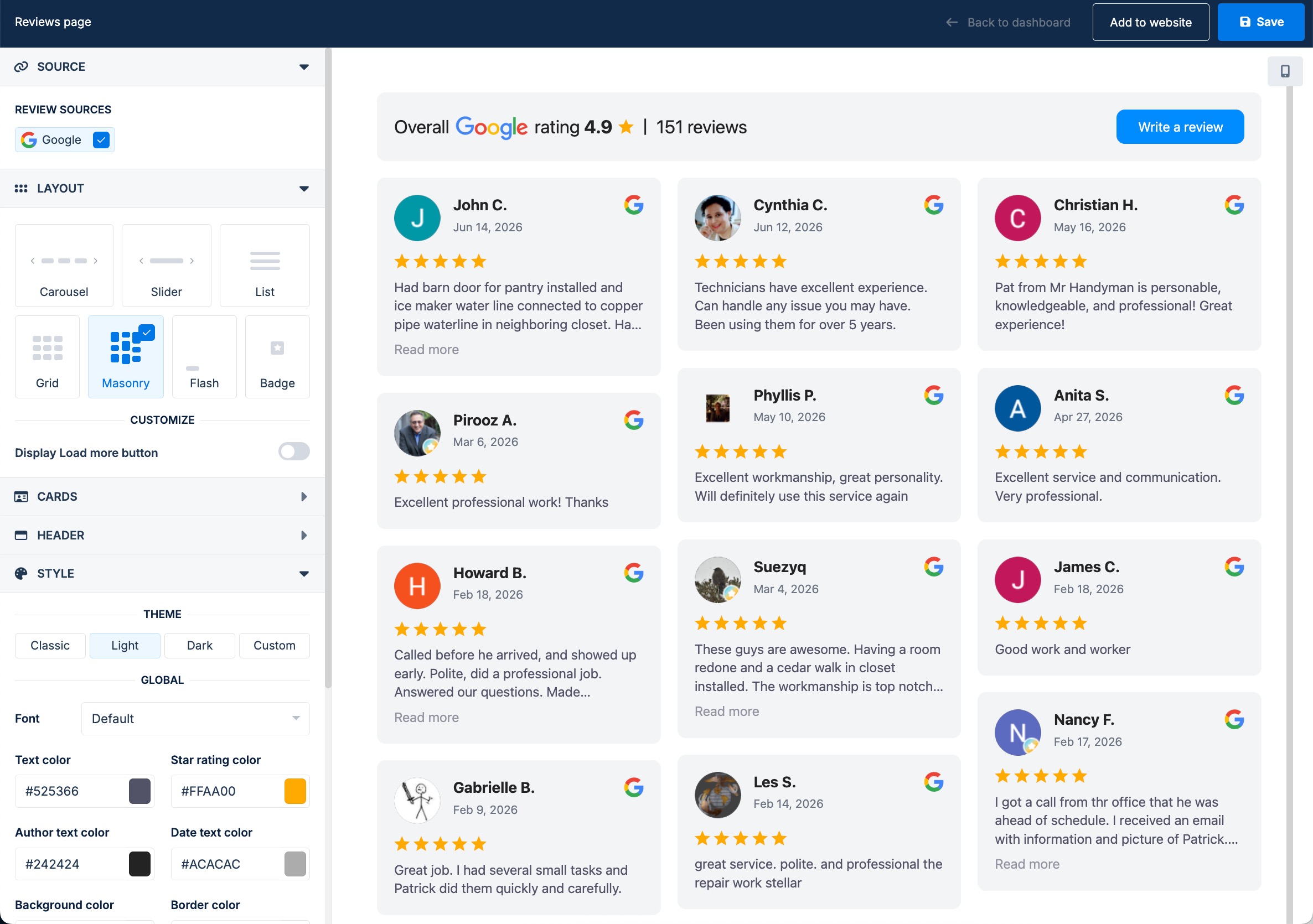LocalImpact Screenshot