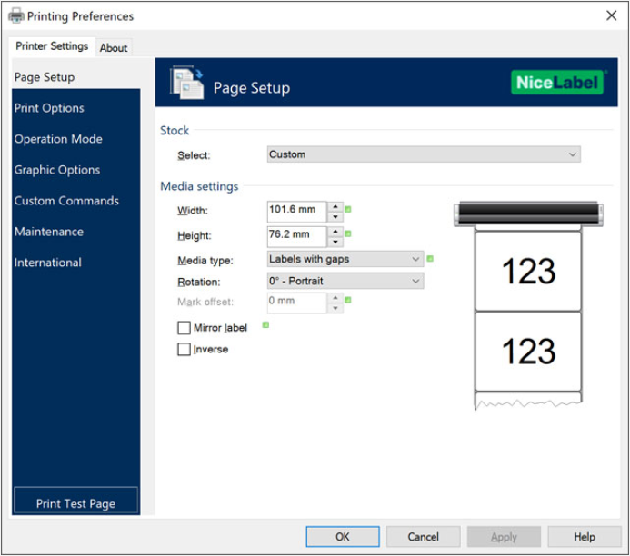 Loftware NiceLabel Screenshot