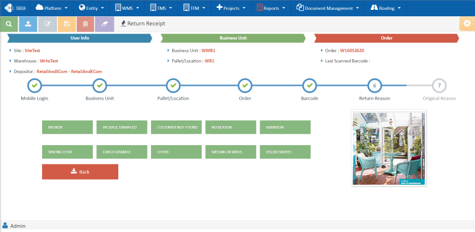 Logiwa WMS screenshot & Video