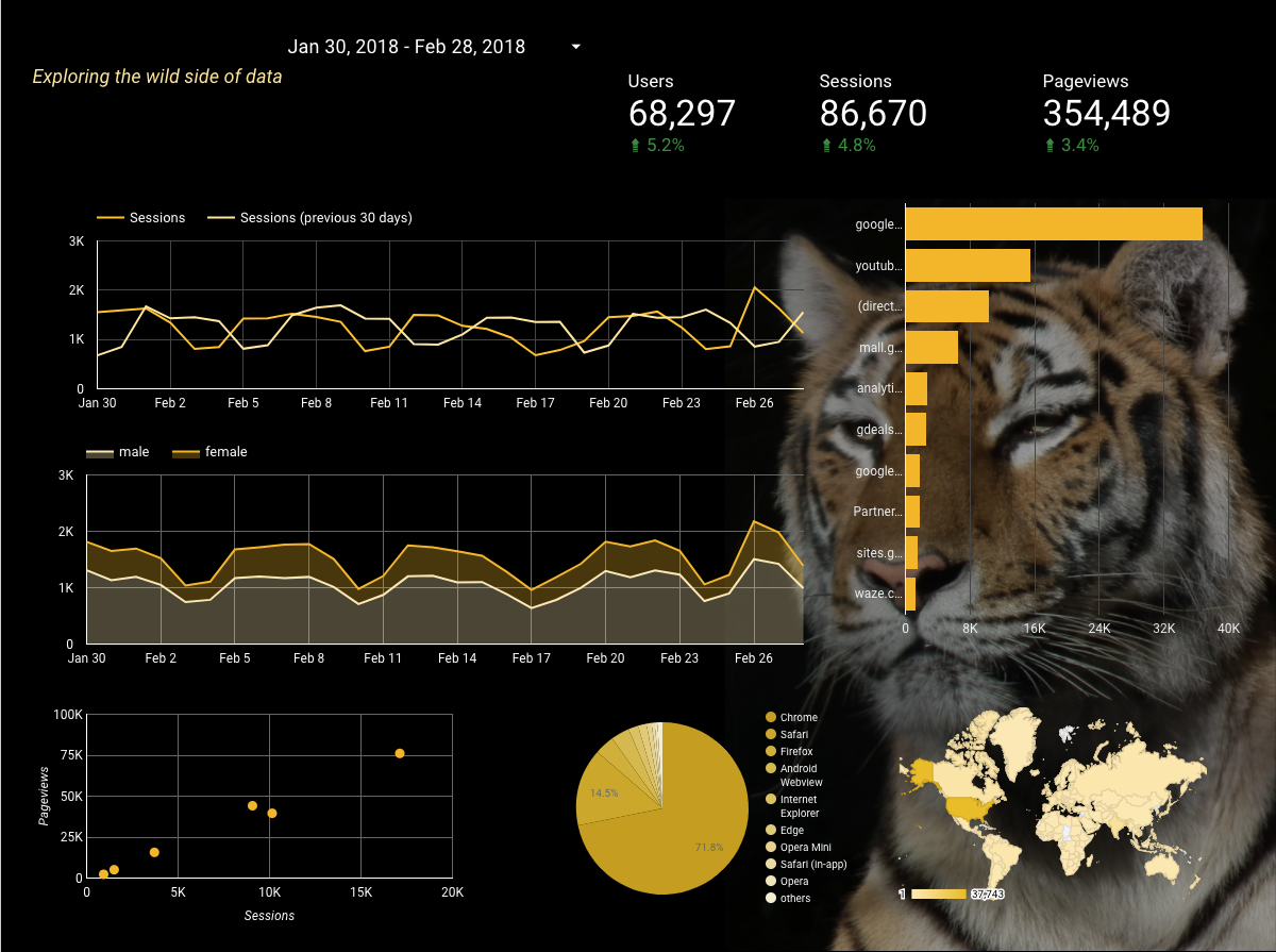 Looker Studio Screenshot