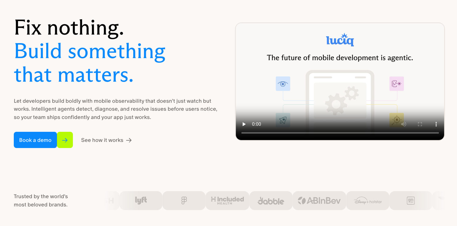 Luciq Screenshot