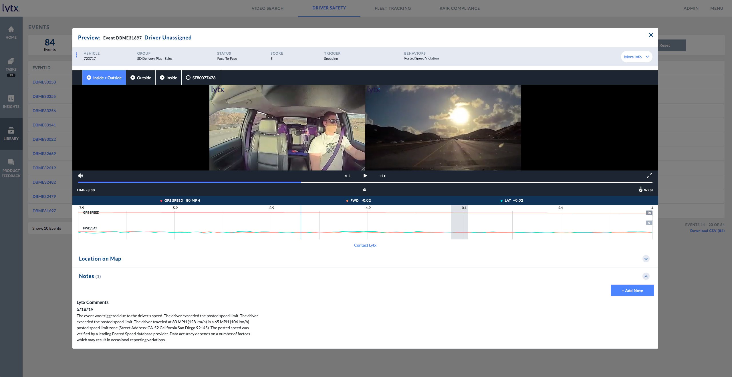 Lytx Screenshot