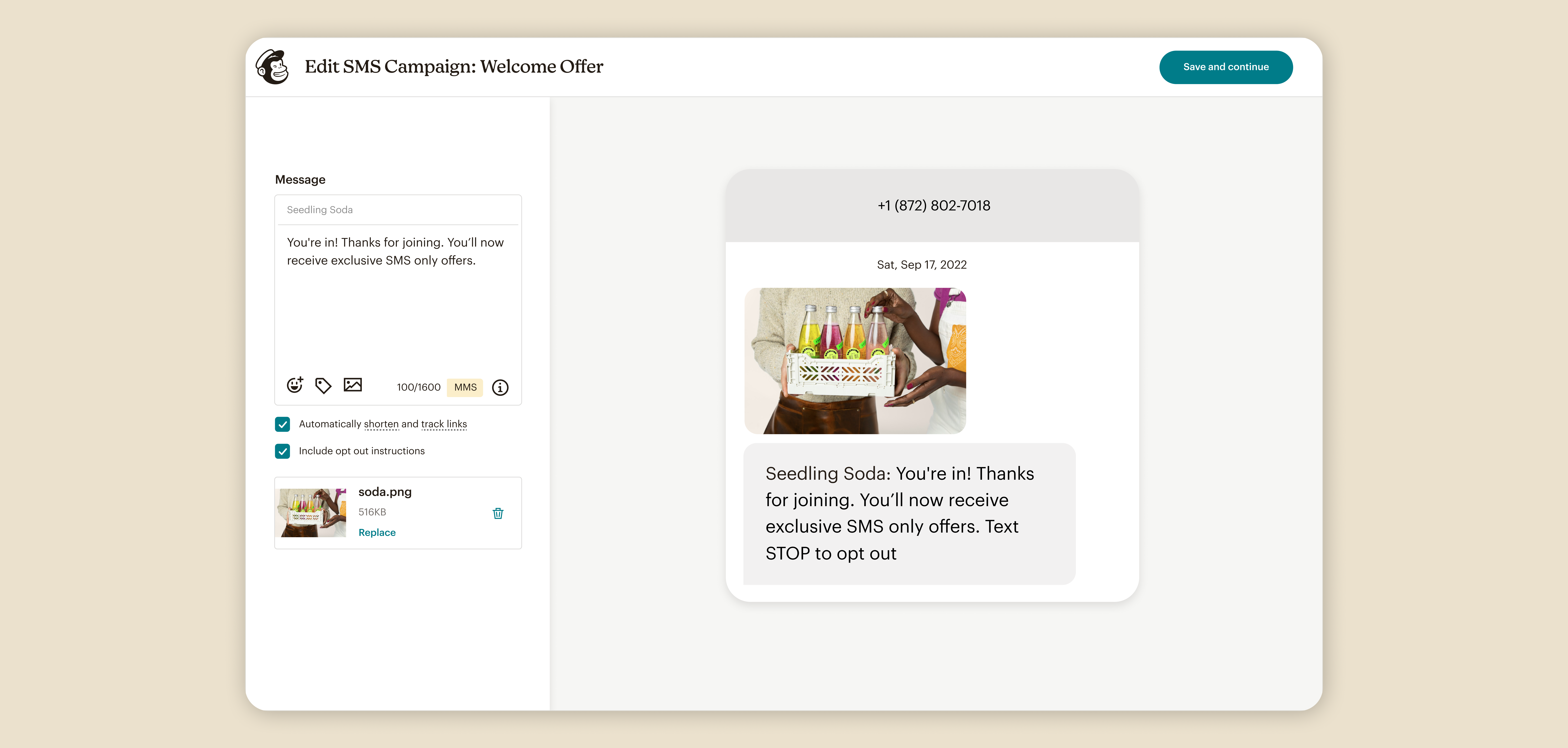 Mailchimp All-in-One Marketing Platform Screenshot