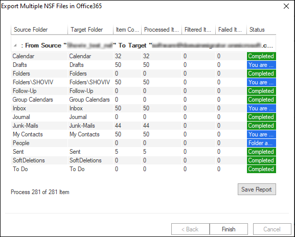 MailsDaddy Lotus Notes Migration Suite Tool Screenshot
