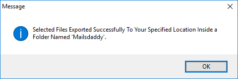 MailsDaddy Thunderbird to Outlook Converter Screenshot