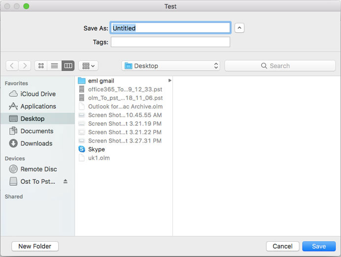 Mailvita OST to PST Converter For Mac Software Screenshot