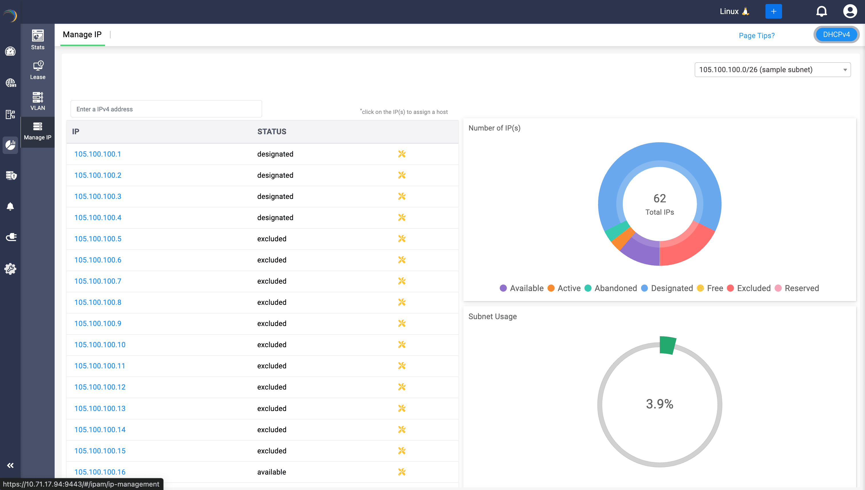 ManageEngine DDI Central Screenshot