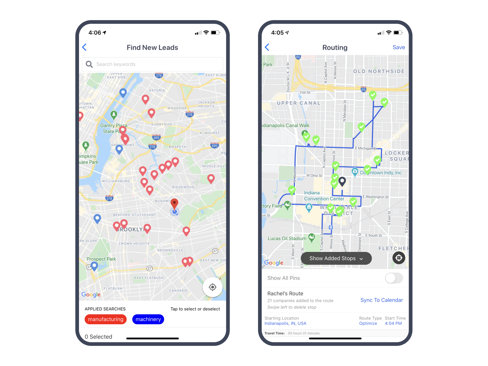 Map My Customers Screenshot