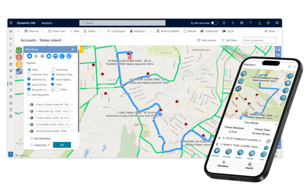 Maplytics screenshot & Video