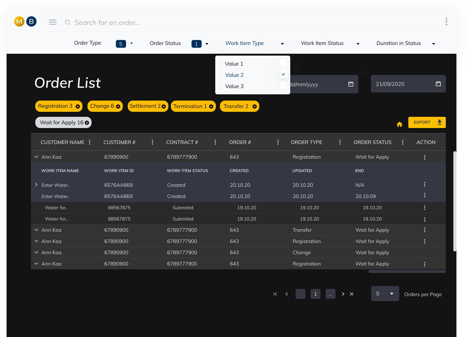 MaxBill Screenshot