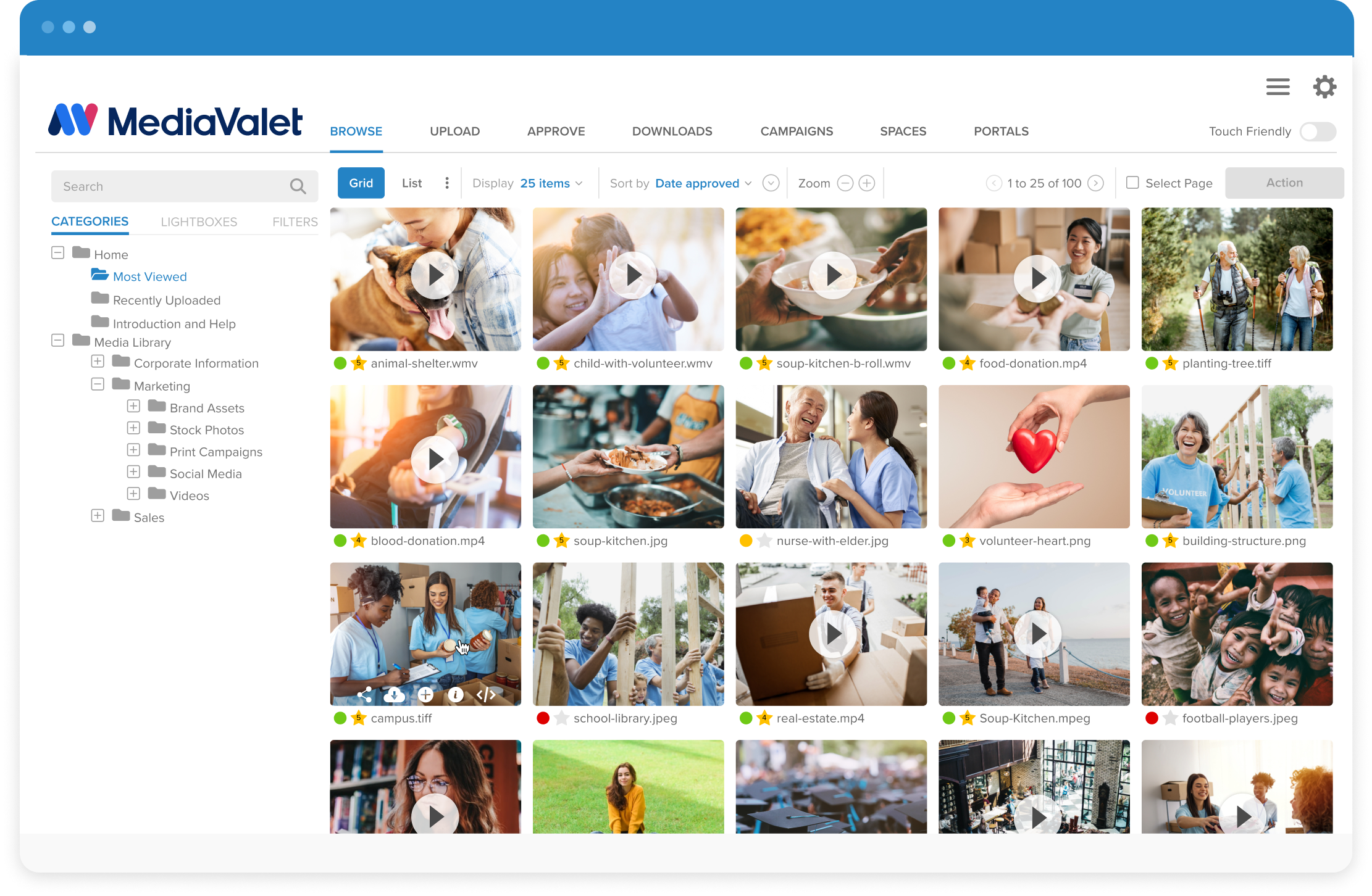MediaValet Screenshot