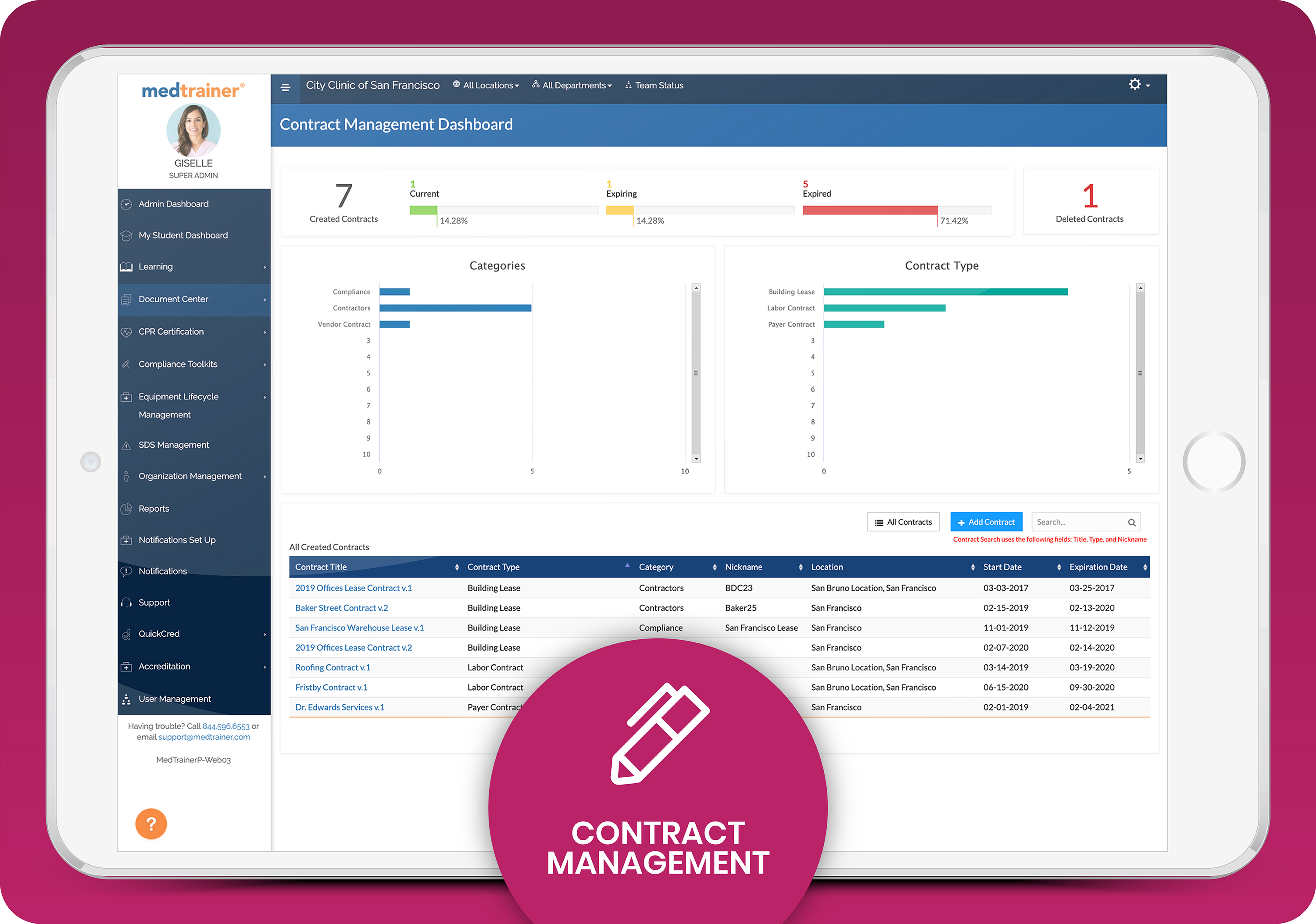 MedTrainer Screenshot