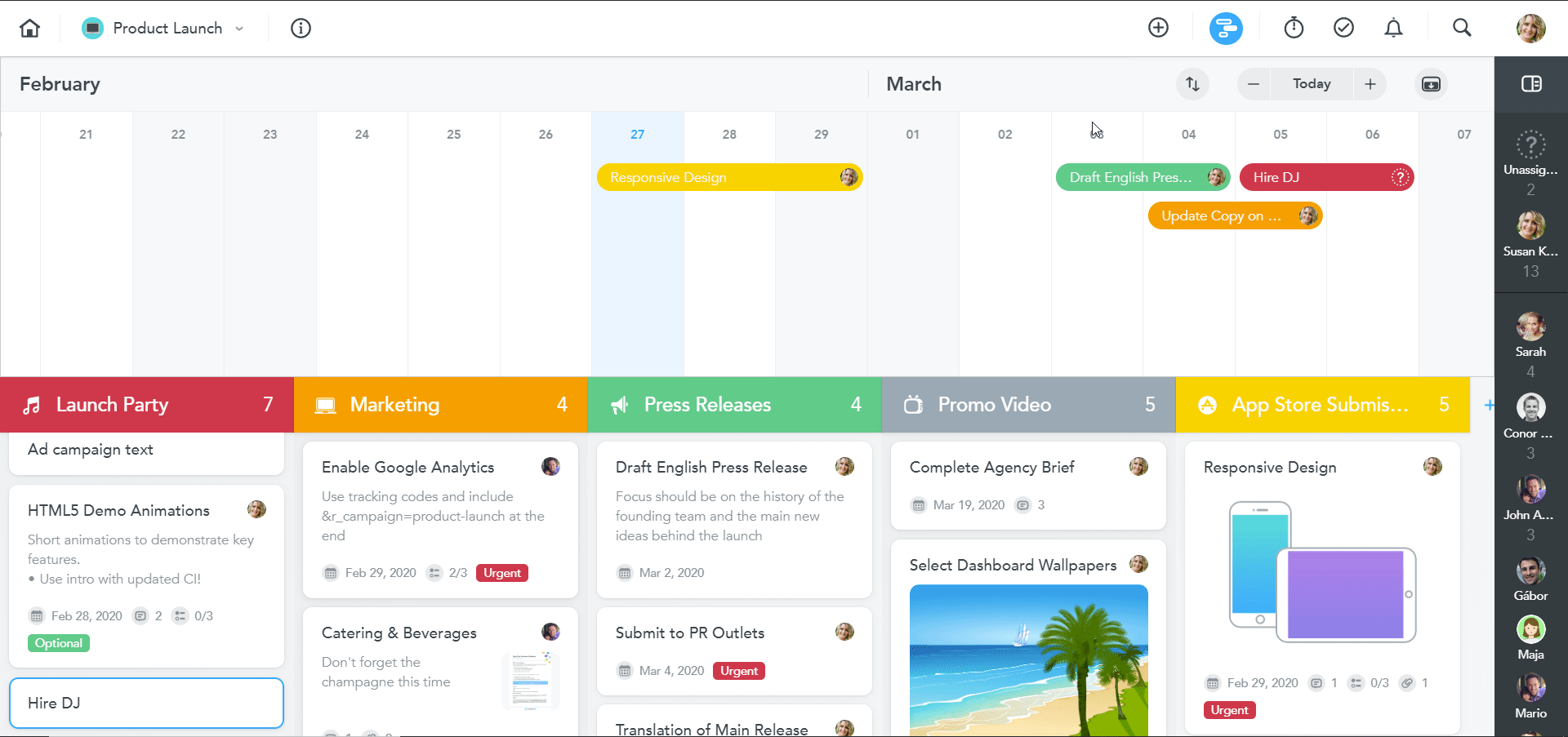 MeisterTask screenshot & Video