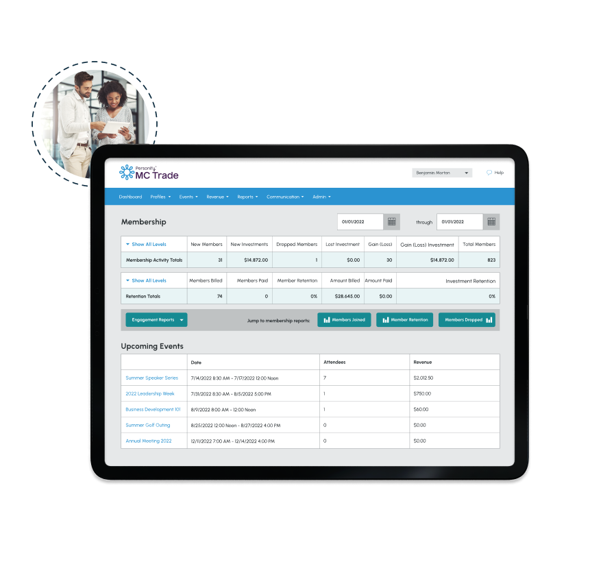 MemberClicks screenshot & Video