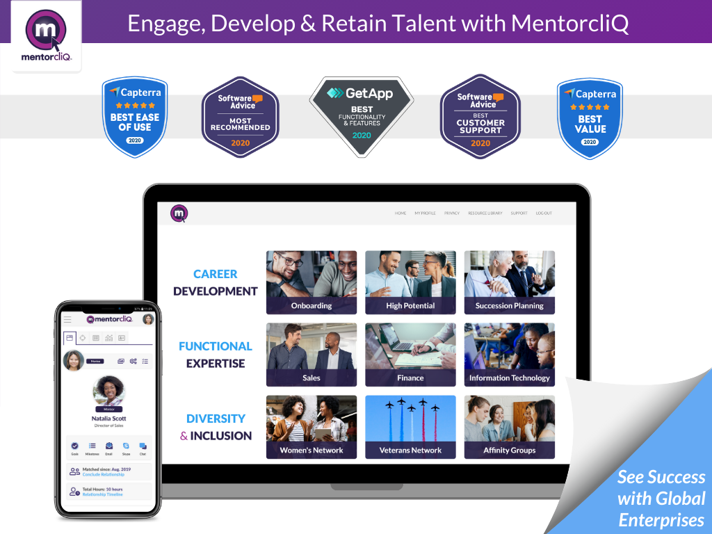 MentorcliQ Screenshot