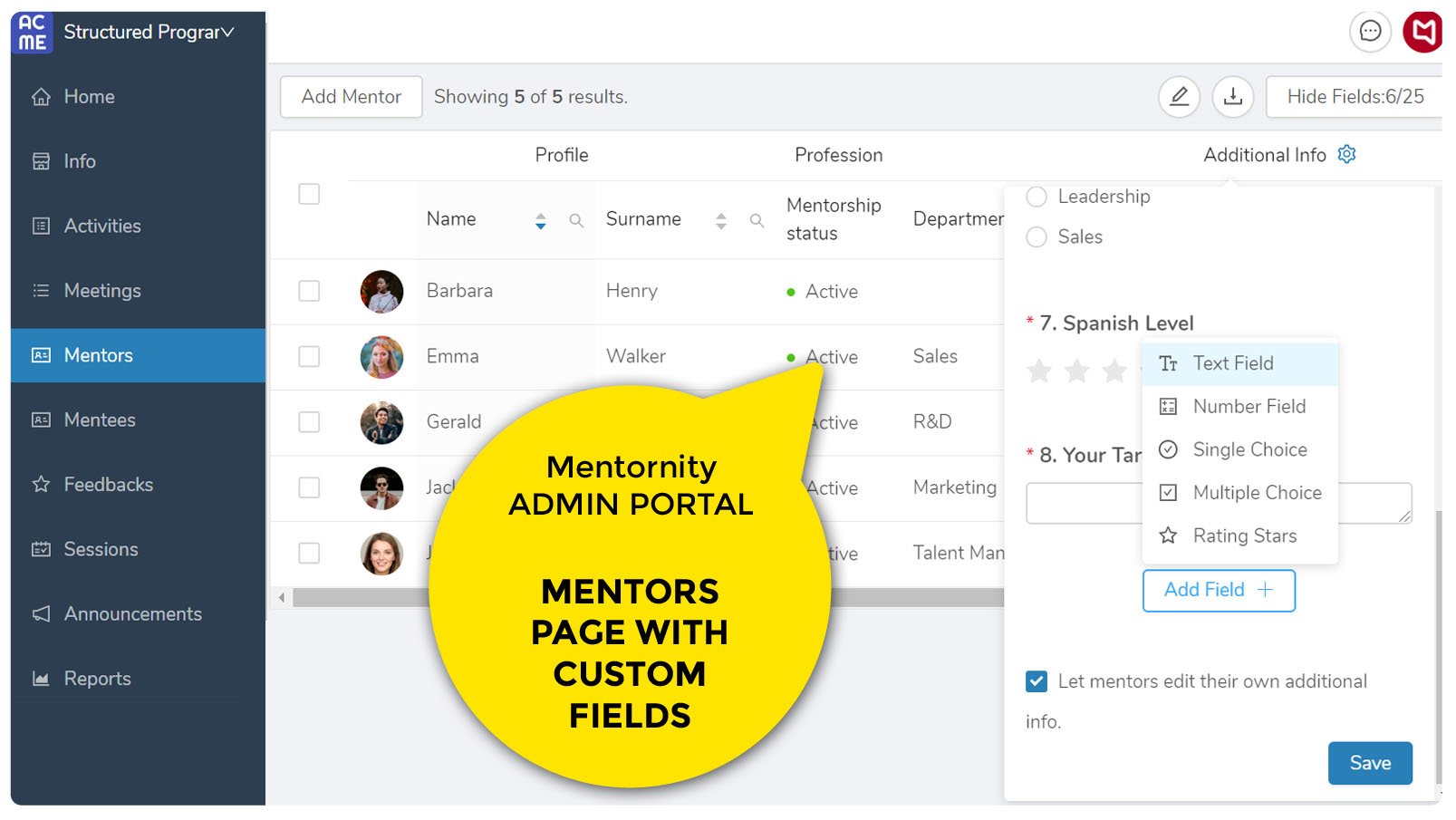 Mentornity Screenshot