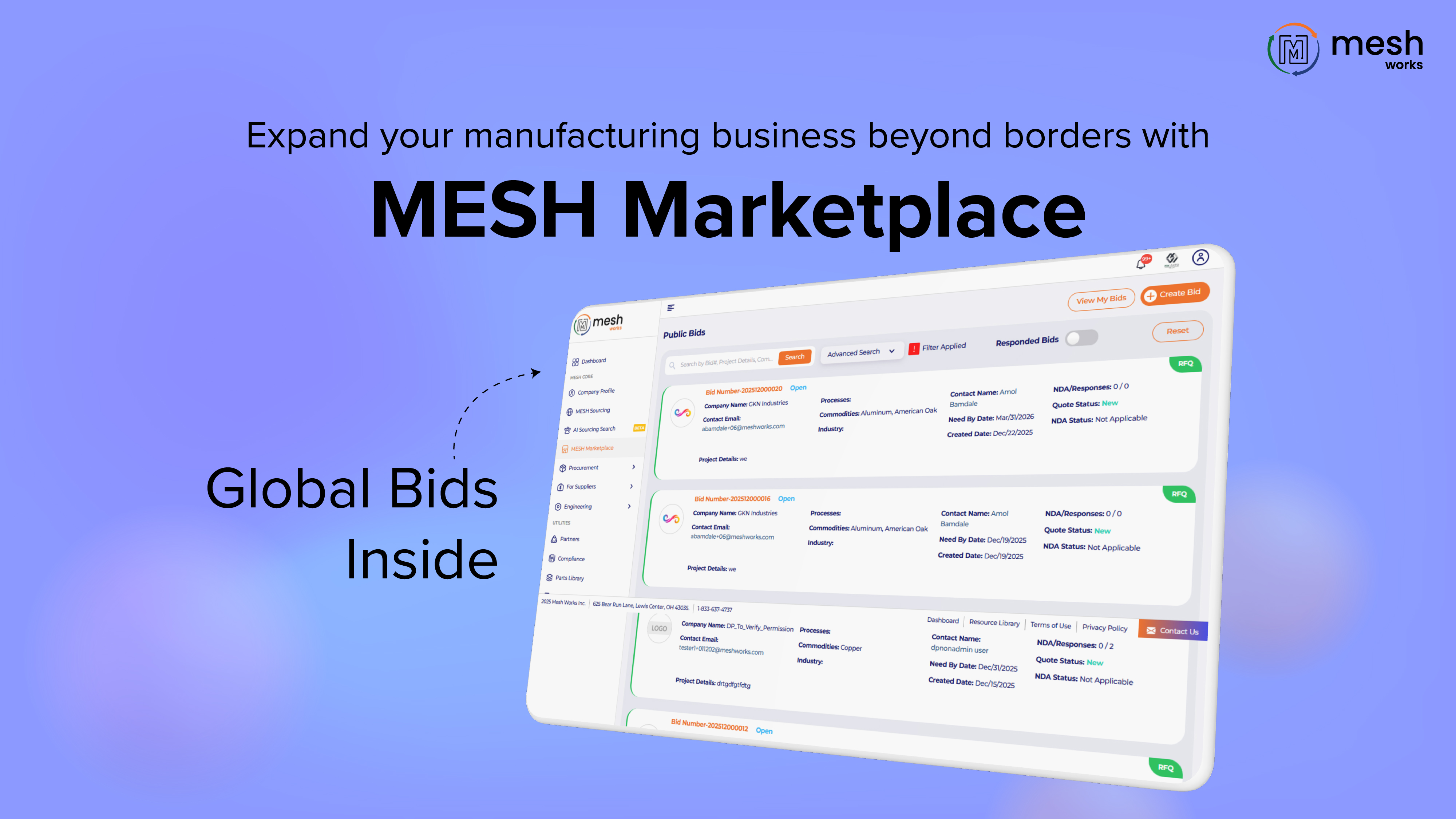 MESH Works Screenshot