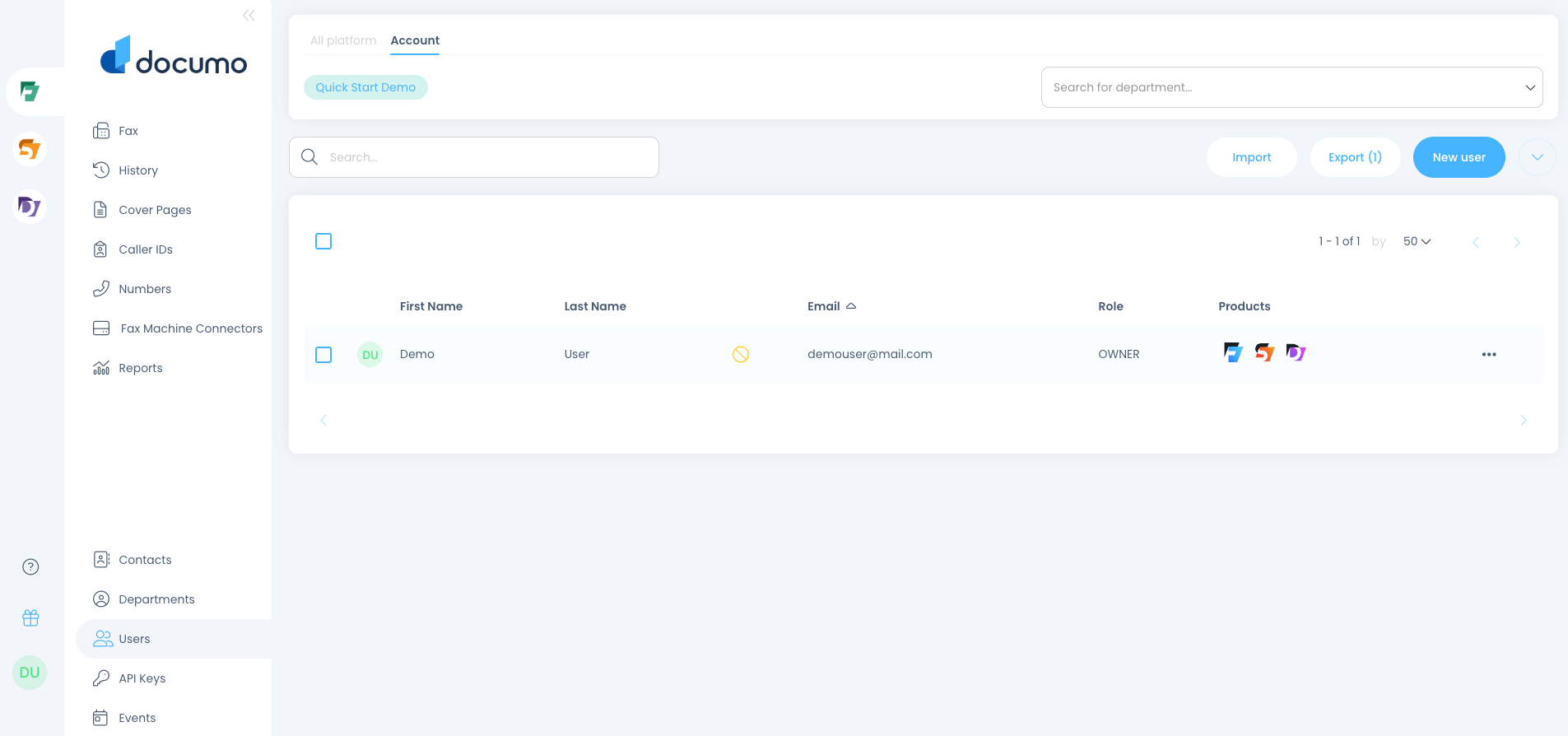 Documo screenshot & Video