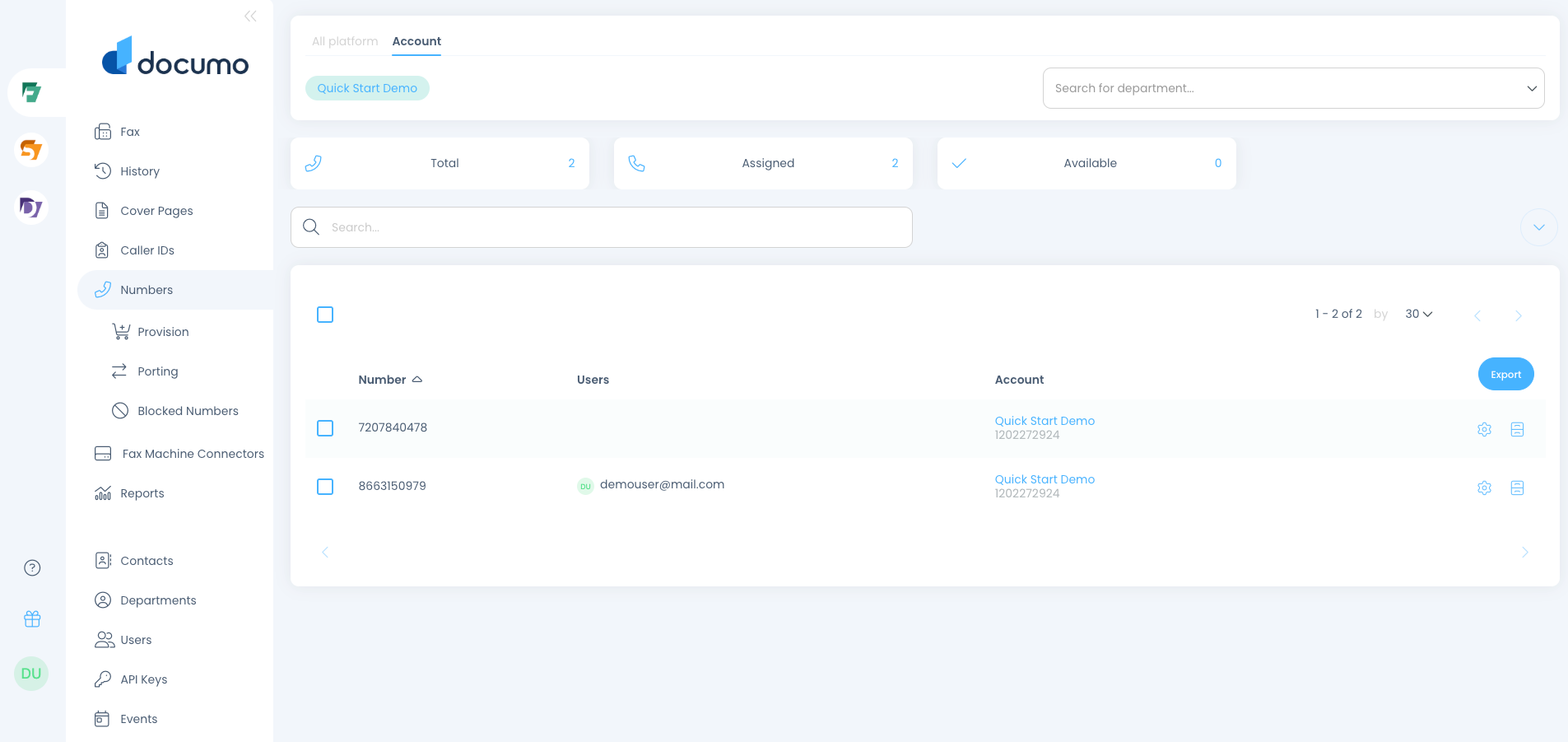 Documo screenshot & Video
