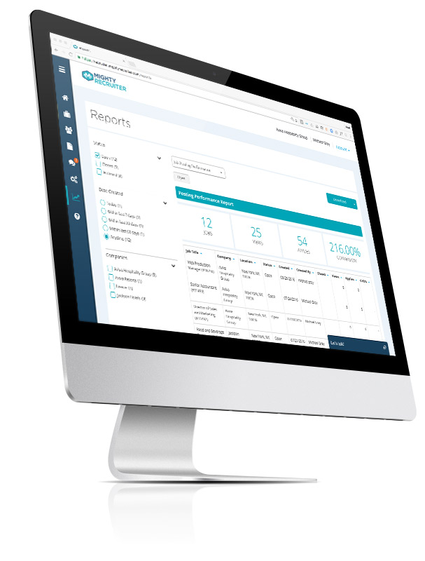 MightyRecruiter Screenshot